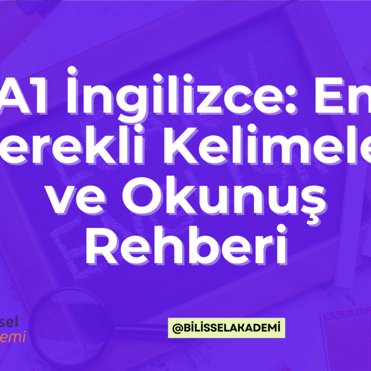 A1 İngilizce