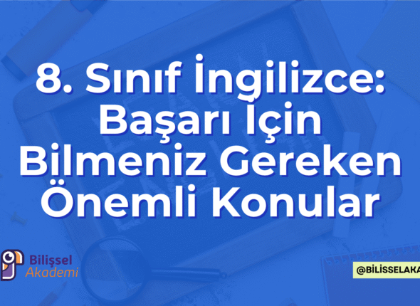 8. Sınıf İngilizce