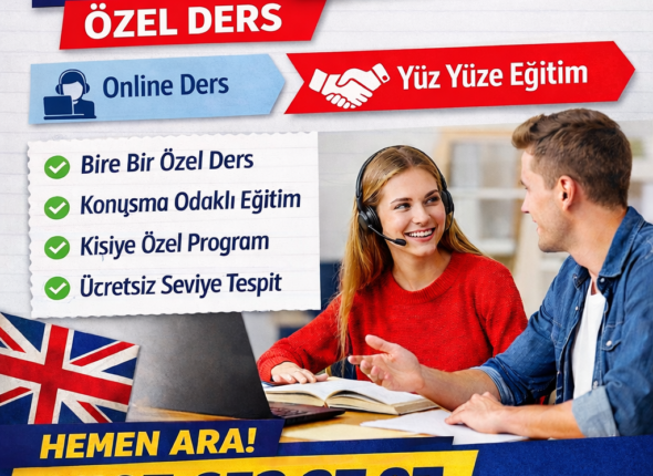 Kızılay’da bire bir İngilizce özel ders